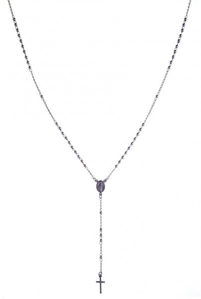 Collana rosario pendente Prega&Ama in argento925
